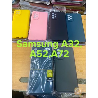 Ốp Sámung A12, A72, A52, A32, A12 dẻo màu sịn bảo vệ