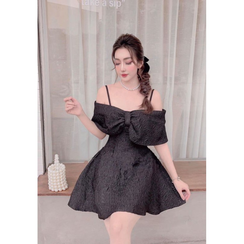 VÁY HAI DÂY QUÂY BÈO THIẾT KẾ V260 | BigBuy360 - bigbuy360.vn