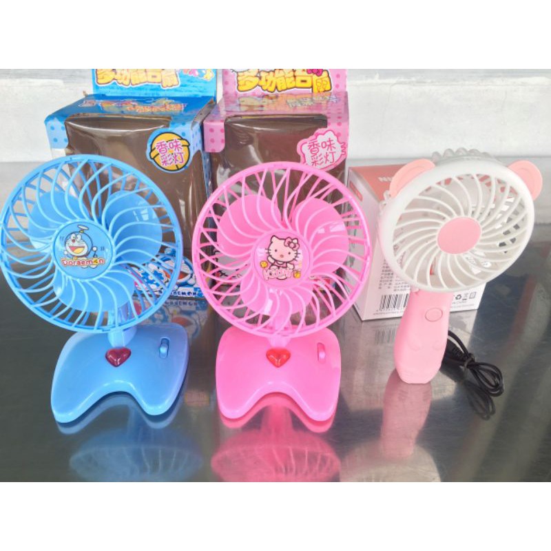 Quạt cầm tay mini quạt tích điện cực mát kèm dây sạc dochoigo.vn
