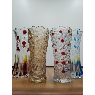 BÌNH THỦY TINH CẮM HOA CAO CẤP 29CM