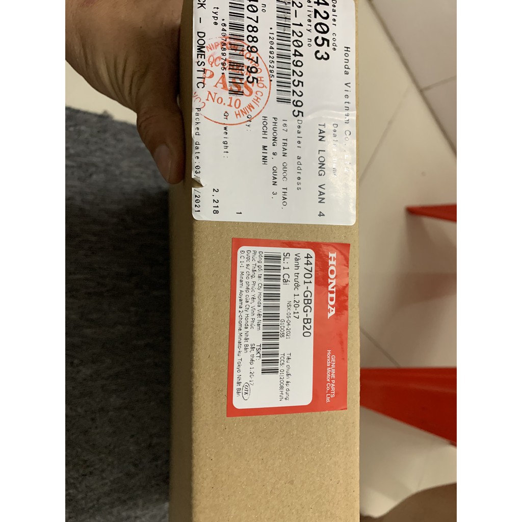 Niềng Goshi Honda Chính Hảng