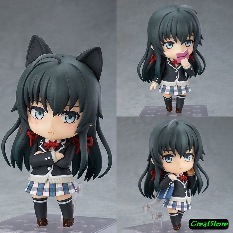 ( SẴN ) MÔ HÌNH Yukinoshita Yukino 1307 Q mode 10cm FIGMA