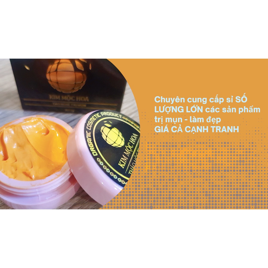 KEM MỤN KIM MỘC HOA - Kem Thâm Mụn