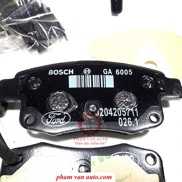 Má phanh sau Ford Transit, Bố thắng sau ô tô má mềm mạt ánh đồng hàng JMC