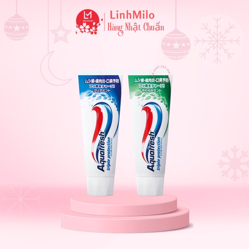 Kem đánh răng Aquafresh Nhật Bản