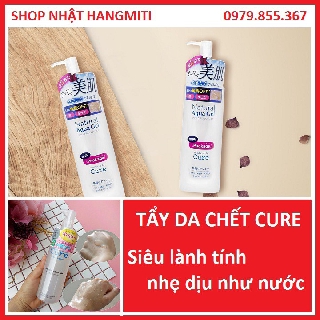 Tẩy da chết Cure Natural Aqua Số 1 Nhật Bản 250g