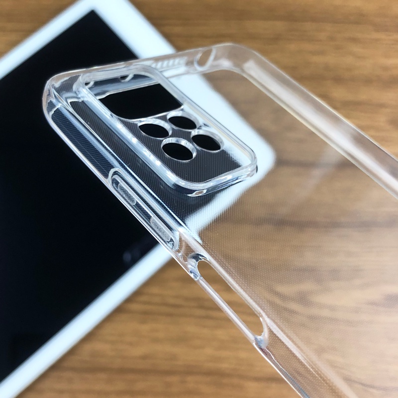 Ốp Điện Thoại TPU Dẻo Trong Suốt Siêu Mỏng Bảo Vệ Camera Cho Xiaomi Redmi Note 11 11S 11E Note11 Pro Plus 5G