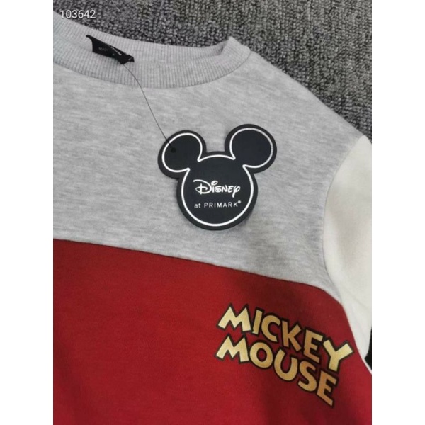 Áo nỉ mickey dư xịn 7/8-14/15 tuổi