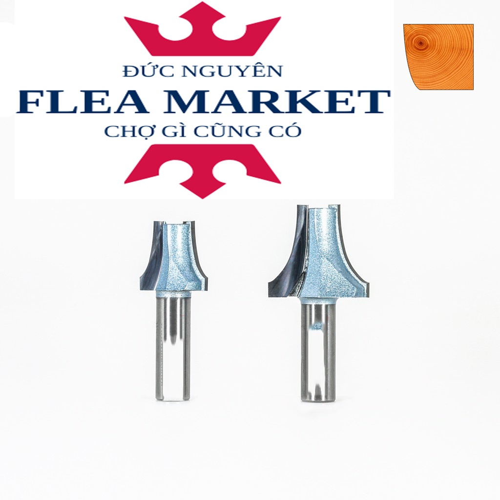 Mũi soi mái trai đứng không bi cốt 12,7mm hãng Tideway hợp kim Vonfram cacbit hàng công ty