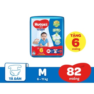 Tã dán huggies nb58/ nb74/ s56/ s88/ m76/ l68/ xl62/ xxl56 mẫu mới