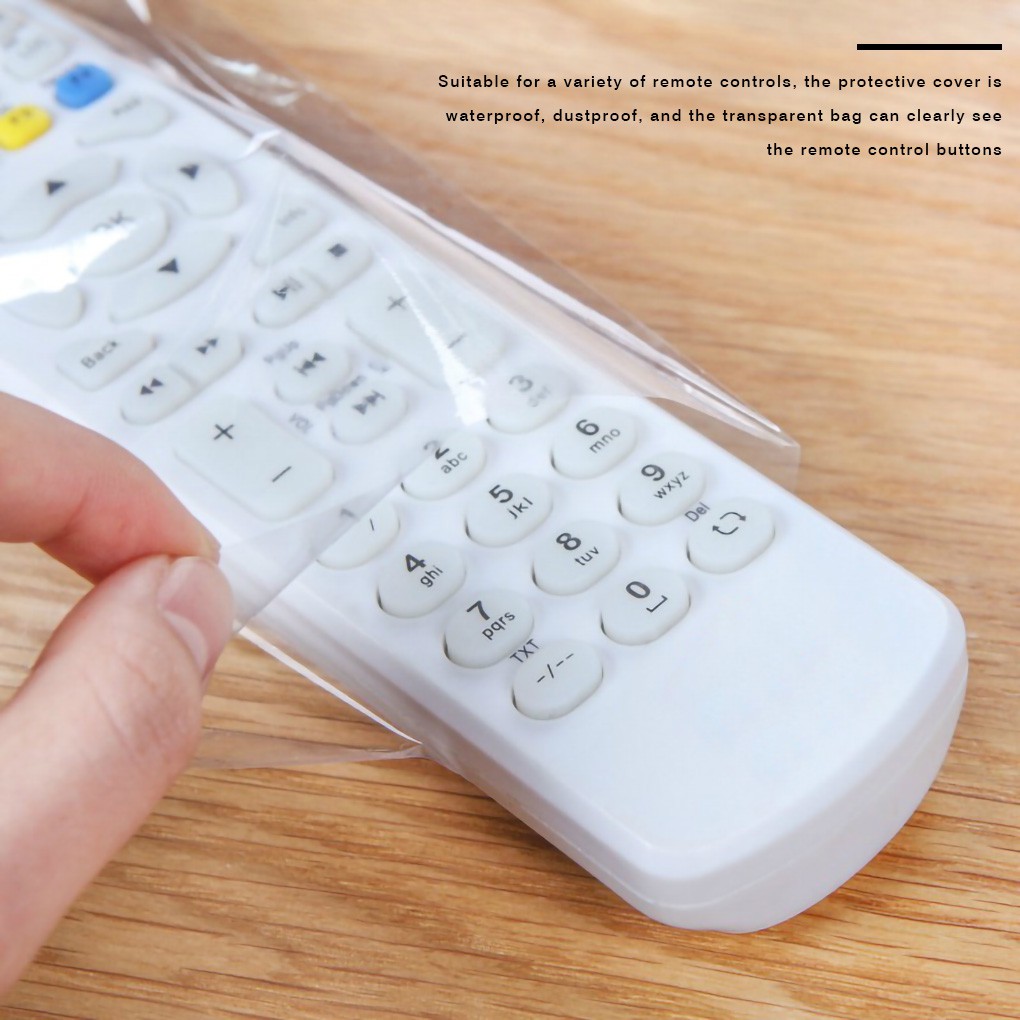 Set 5 túi bọc điều khiển từ xa chống bụi chống thấm nước chất lượng cao