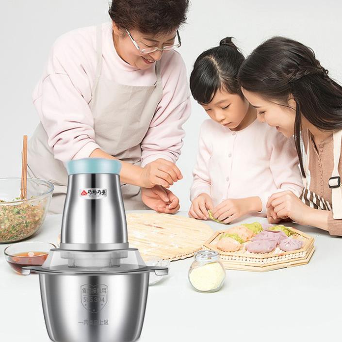 [ Home Fun ] Máy xay thịt ⚡Chính Hãng ⚡ Loại 2L và 3L - Máy xay thịt đa năng, thực phẩm, trái cây, hoa quả cao cấp