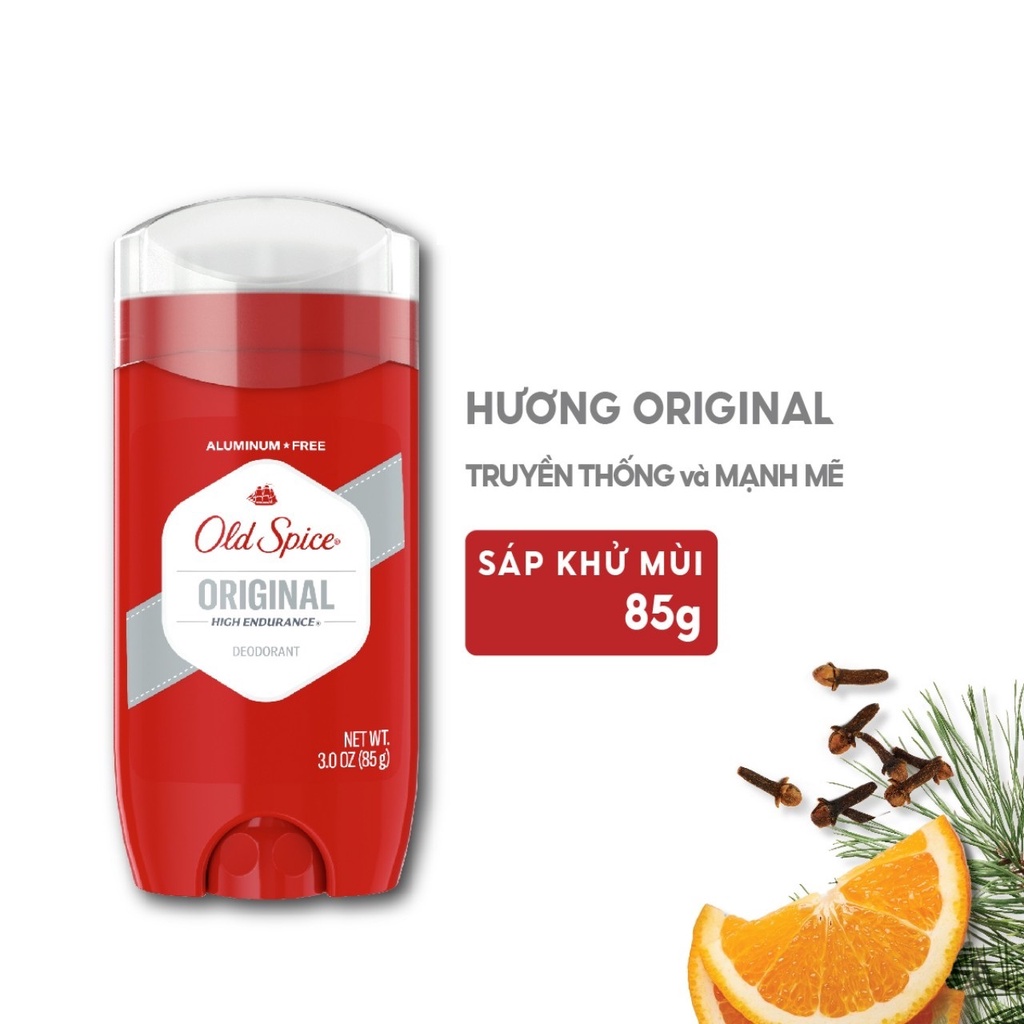 Lăn Khử Mùi Old Spice USA 85g/73g (Nhiều Mùi Hương)
