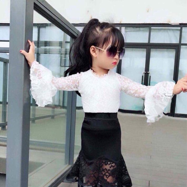 Váy ren loe cho bé (bùi ngọc mai)