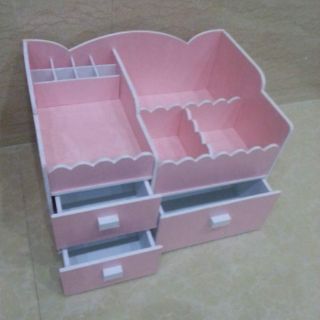 (TẶNG 1 LỌ ĐỰNG BÚT) KỆ MỸ PHẨM 7 NGĂN