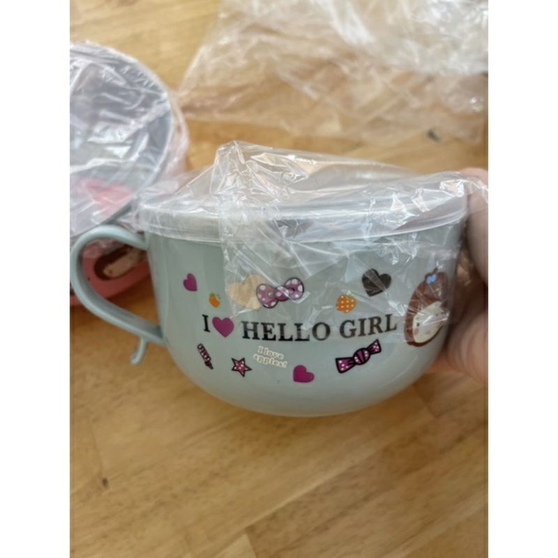 LY NẤU CHÁO MÌ PHỞ CUTE kèm thìa