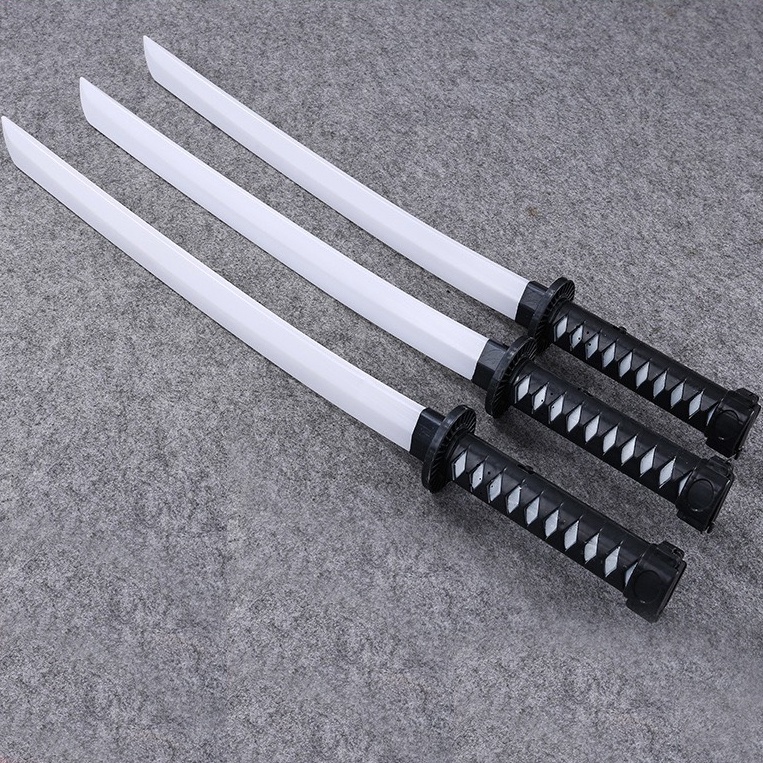 Kiếm nhựa đồ chơi katana trẻ em phát sáng phát nhạc có vỏ samurai