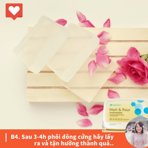 🧽 Phôi xà phòng Handmade EU/ORGANIC ✅ [SLS FREE]