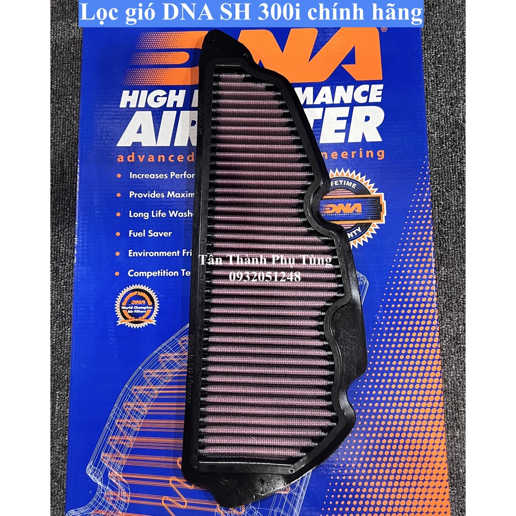 Lọc gió DNA SH 300i chính hãng