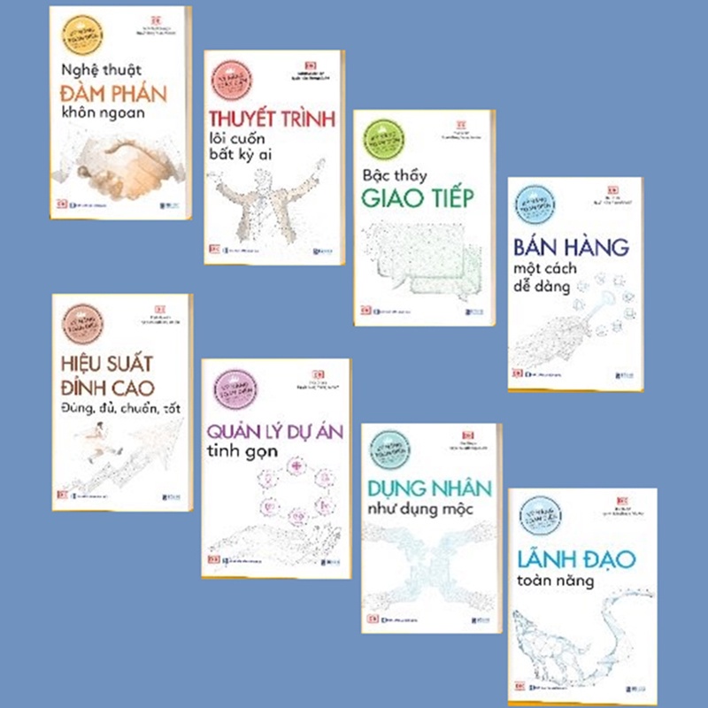 Sách - Trọn bộ DK Kỹ năng toàn diện trong cuộc sống và công việc (8 cuốn )