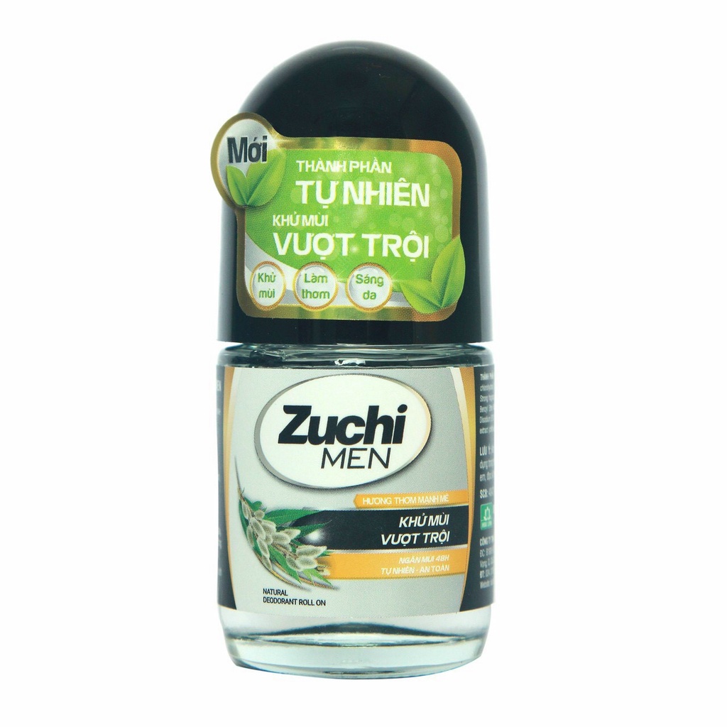 Xịt và lăn khử mùi Zuchi - nhanh khô, thông thoáng - Chính hãng