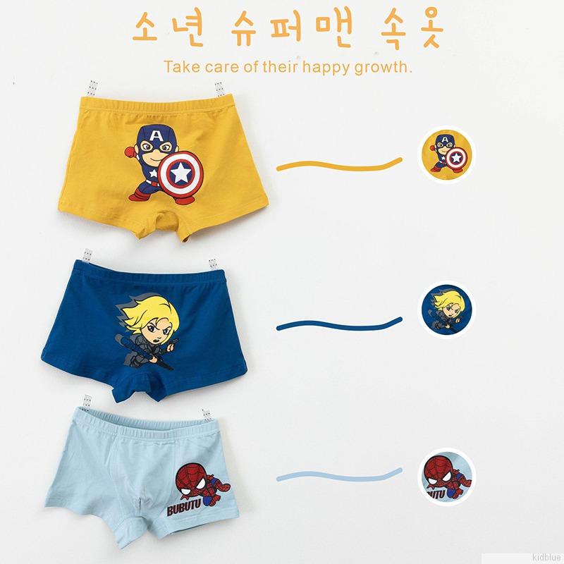 Set 5 quần lót boxer mềm mại cho bé trai
