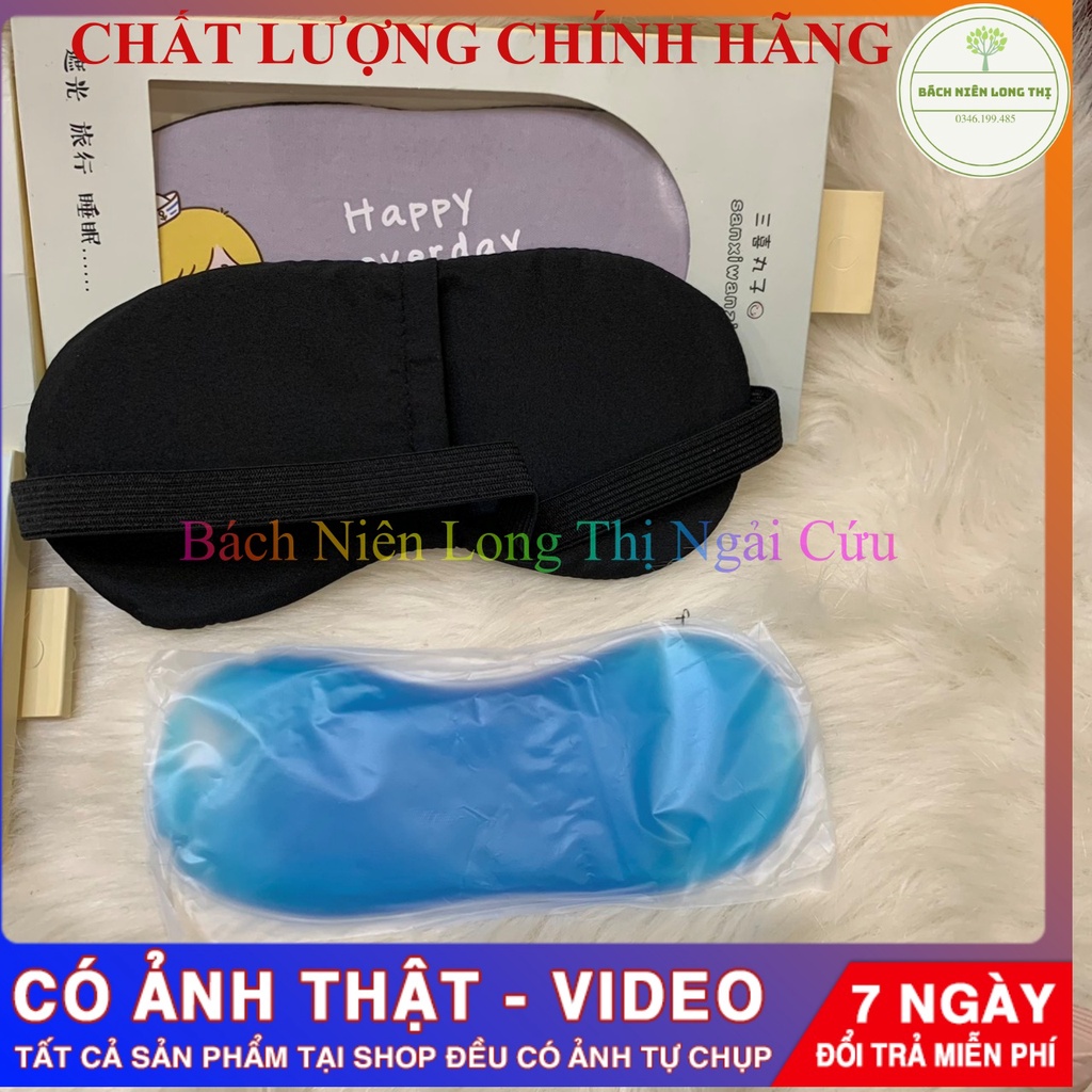 Chườm mát cho mắt- túi chườm mát mắt, thư giãn giảm nhức mỏi mắt- Bách niên Long Thị