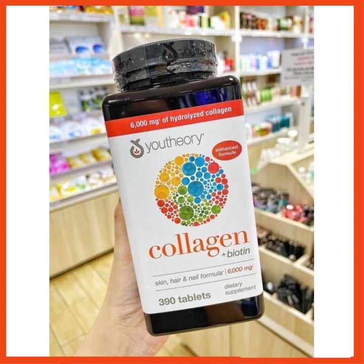 Collagen Youtheory [VIDEO PHÂN BIỆT HÀNG AUTH] 390 viên của mỹ