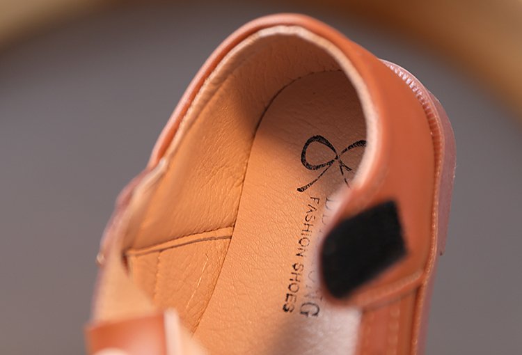 Giày Da Mềm Đế Bằng Màu Trơn Phong Cách Tối Giản Cho Bé Gái 2-6 Tuổi