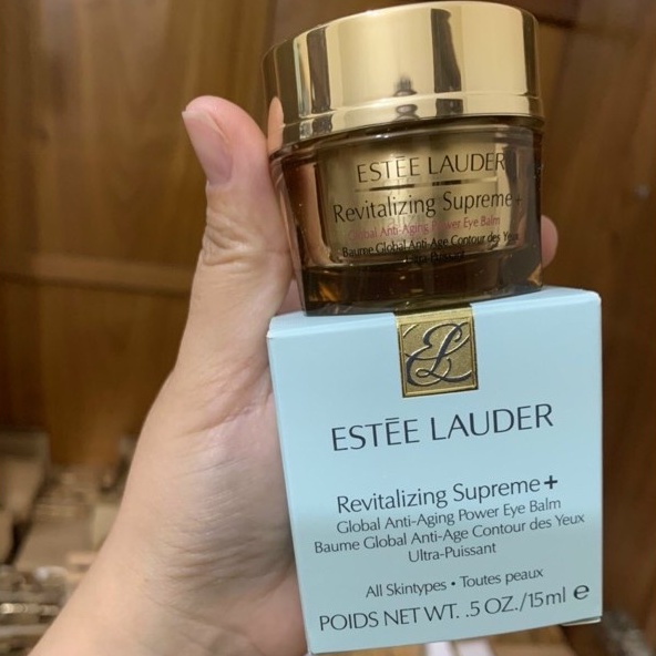 FULLSIZE - Kem Dưỡng Mắt Estee Lauder Revitalizing Supreme+ Global Anti-Aging Cell Power Eye Balm 15ML