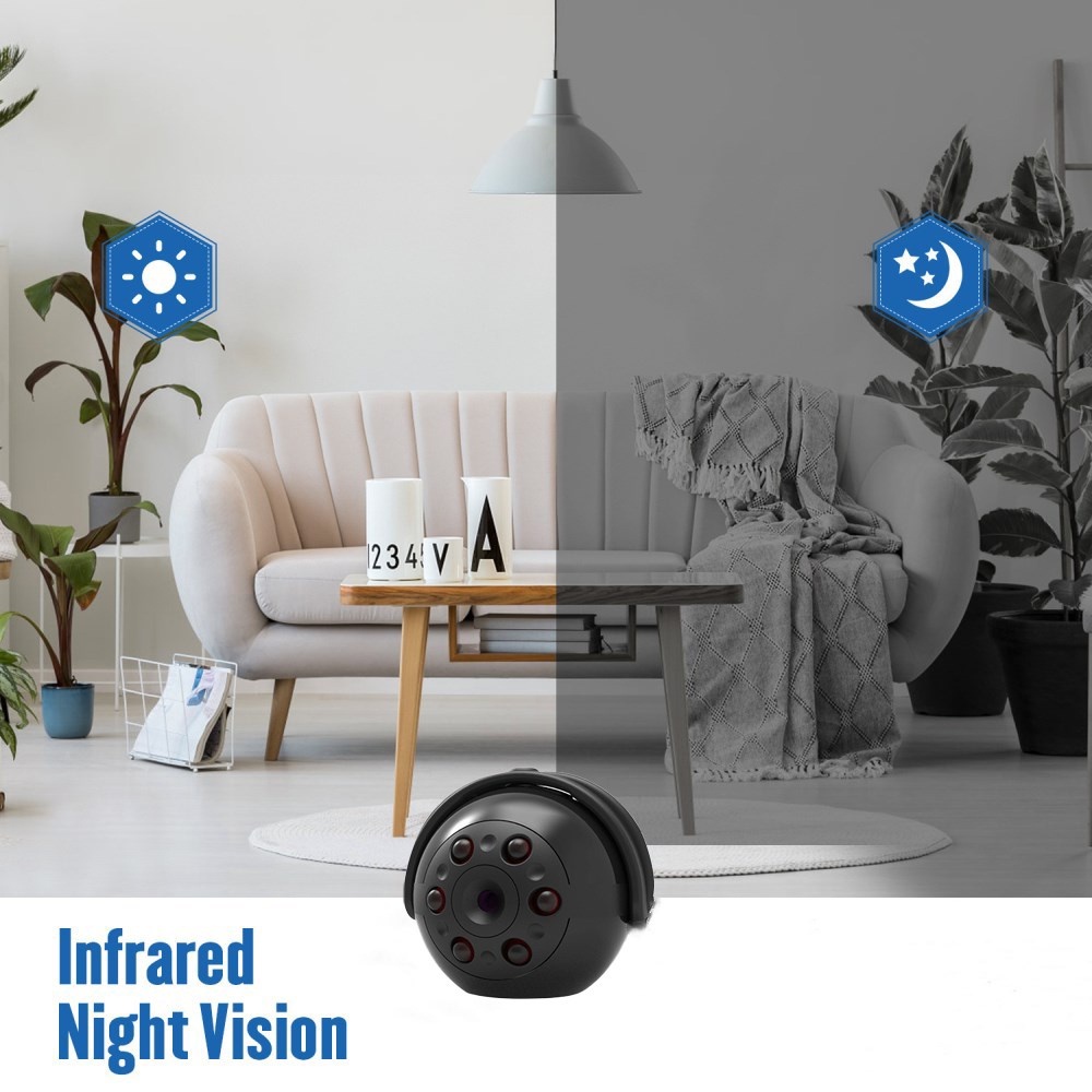 Camera Thể Thao mini Hd 1080P Nhìn Đêm Góc Rộng DV 3C | BigBuy360 - bigbuy360.vn