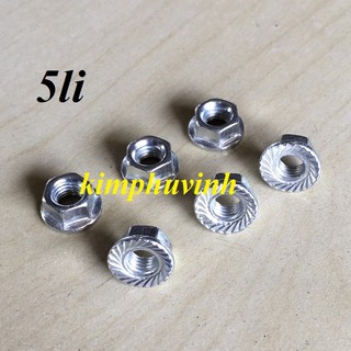 M5 - 20 CON ĐAI ỐC LÔNG ĐỀN 5mm - TÁN LÔNG ĐỀN 5li