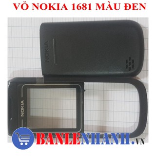 Vỏ nokia 1681 không phím màu đen