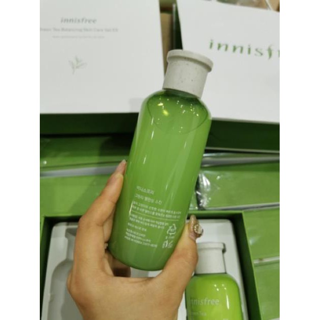 New BỘ DƯỠNG TRÀ XANH 6 MÓN INNISFREE GREEN TEA BALANCING SPECIAL