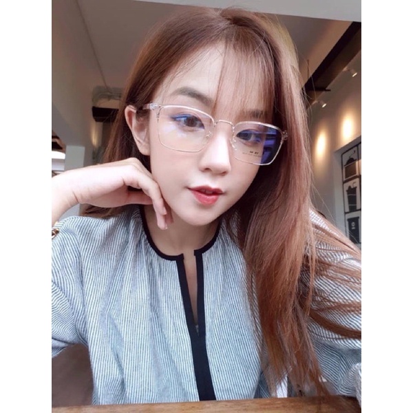 Gọng Kính Cận Nửa Viền Nam Nữ Dáng Vuông Nhiều Màu TAMANHEYEWEAR