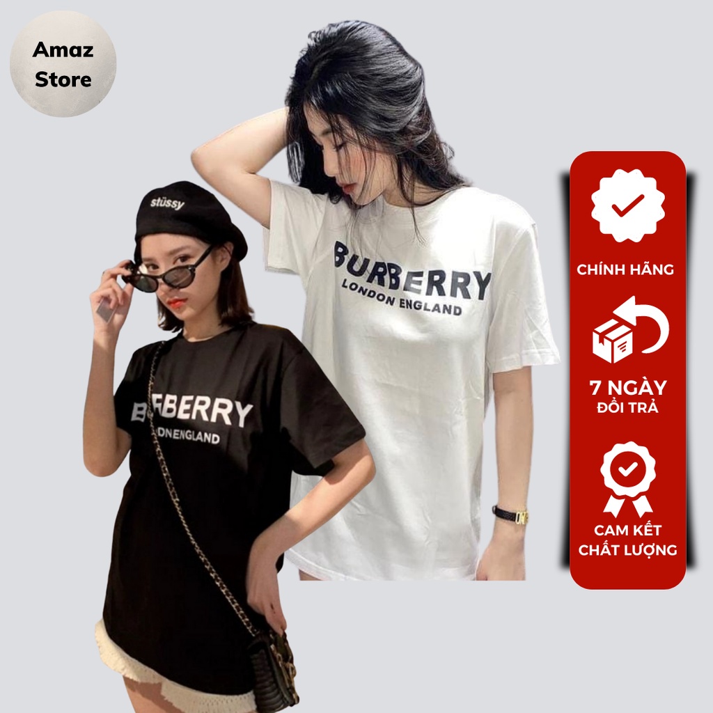 áo Thun Phông đôi Nam Nữ Áo tay lỡ cotton Unisex BURBERPY cực HOT | BigBuy360 - bigbuy360.vn