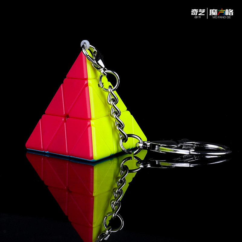 Móc khoá hình khối rubik mini 2x2 3x3độc đáo