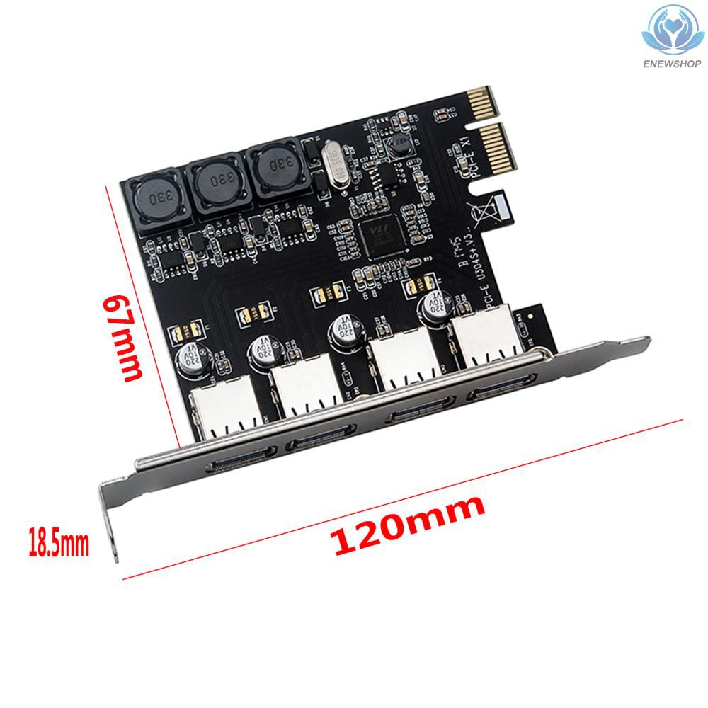 Card Mở Rộng Usb 3.0 5gbps Pci-e 6a Cho Máy Tính