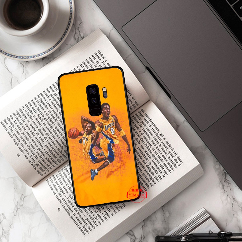 Ốp Điện Thoại Mềm Hình Kobe Và Gigi Cho Samsung S6 S7 Edge S8 S9 S10 Plus 70a