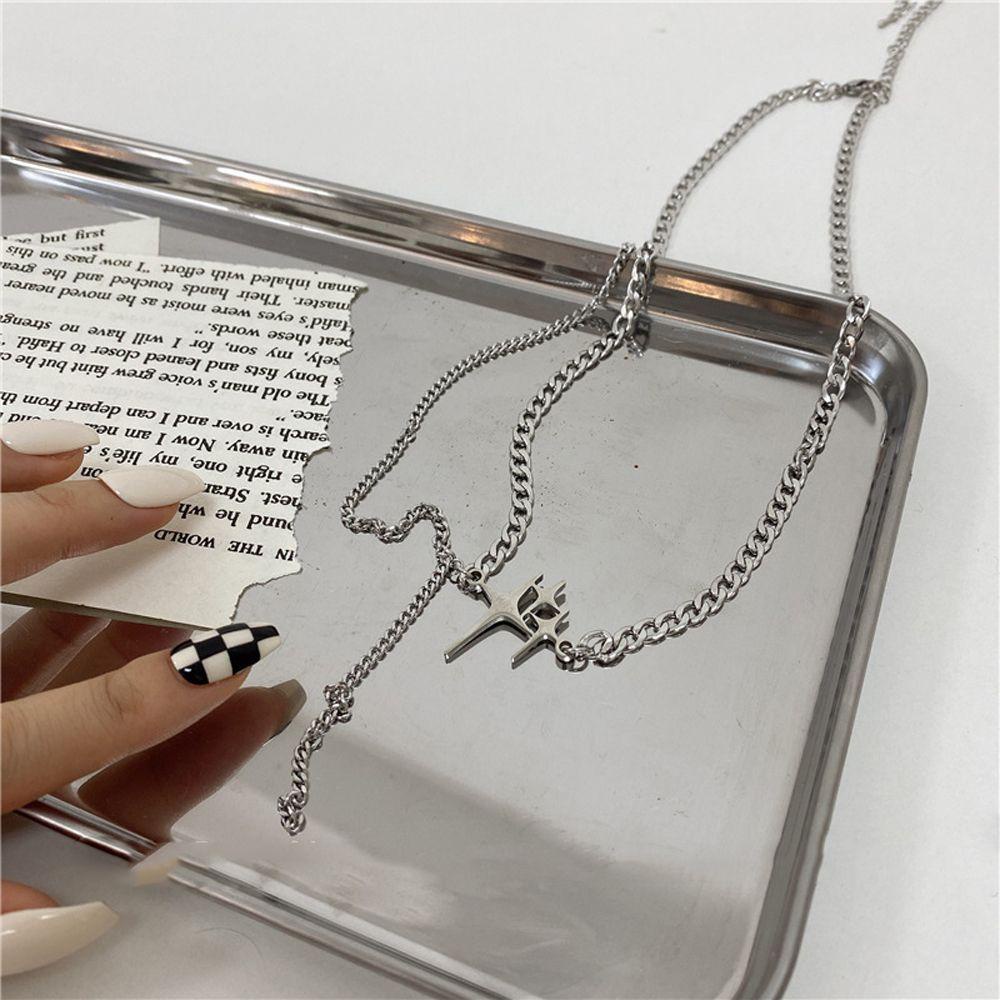 JARRED Vòng cổ Hình Ngôi Sao Phong Cách Hiphop Thời Trang Cho Nữ