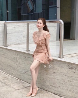 Váy tơ bèo ngắn