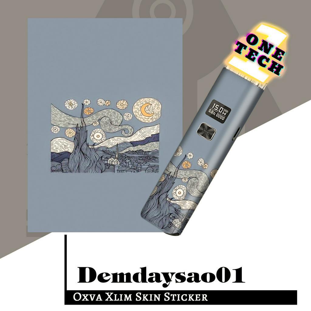 Miếng dán Skin demdaysao kim tuyến cho X.lim V2, rill X, SE, Favostix, Feelin, Flexus, Gotex, Ursa Nano, Origin Mini