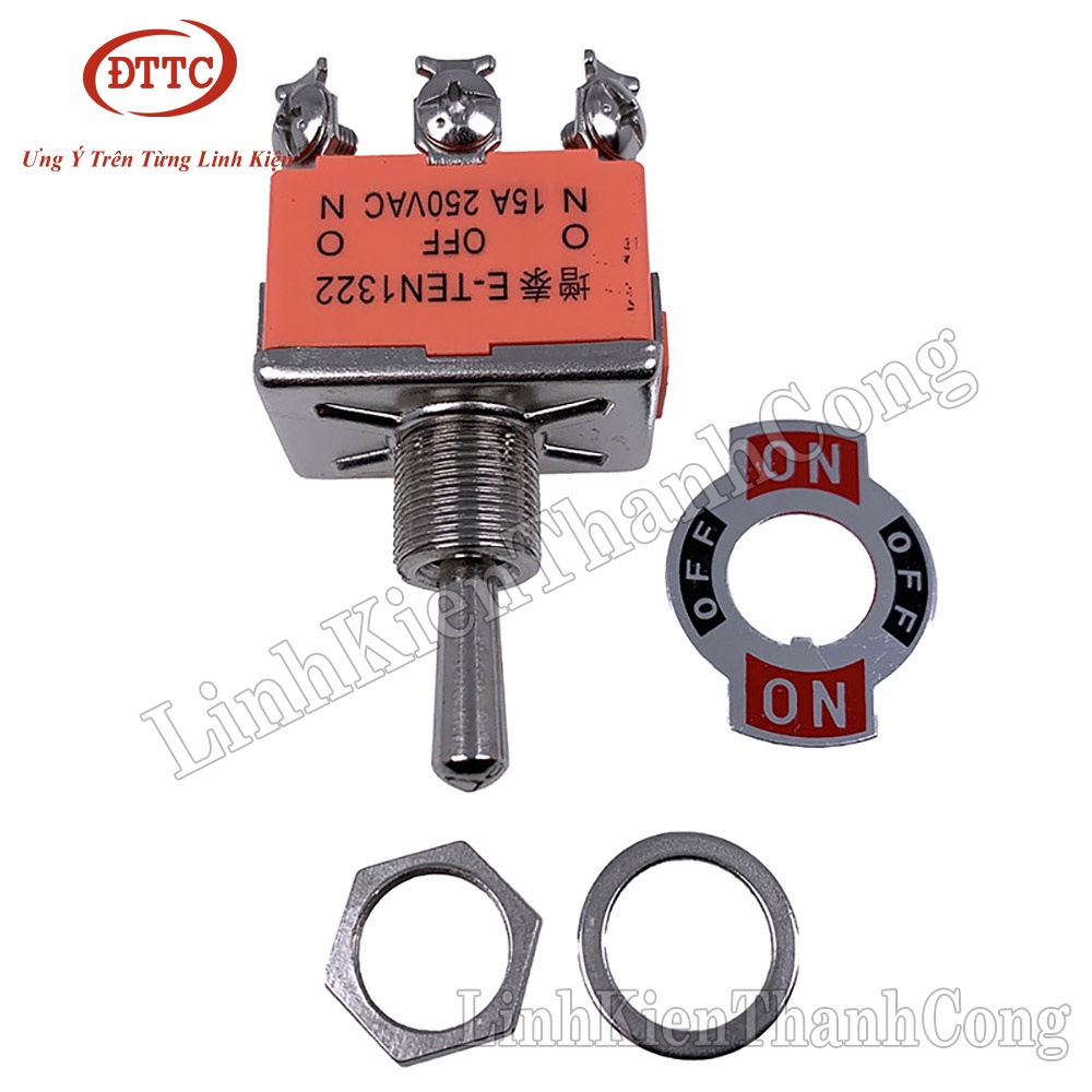 Công Tắc E-TEN1122 15A 250V - 3 Trạng Thái