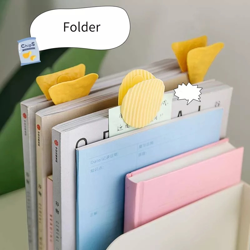 Kẹp Niêm Phong Túi Bánh Snack / Bill Invoice Chống Ẩm / Chống Rò Rỉ Họa Tiết Vui Nhộn Sáng Tạo