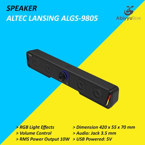 Loa Soundbar Altec ALGS9805 Có Đèn Led- Hàng chính hãng- Bảo Hành 06 Tháng