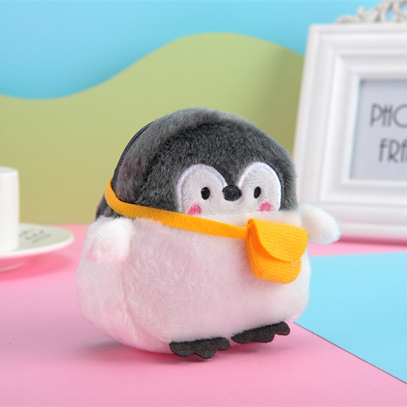 Ví Đựng Tiền Mini Hình Chim Cánh Cụt Dễ Thương