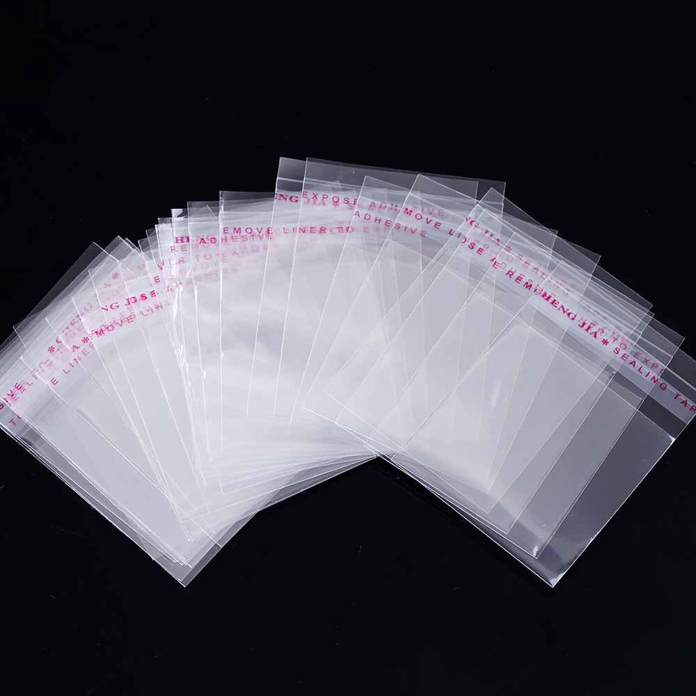 Set 200 túi nylon trong suốt đựng đồ đa năng tiện dụng 5x7cm
