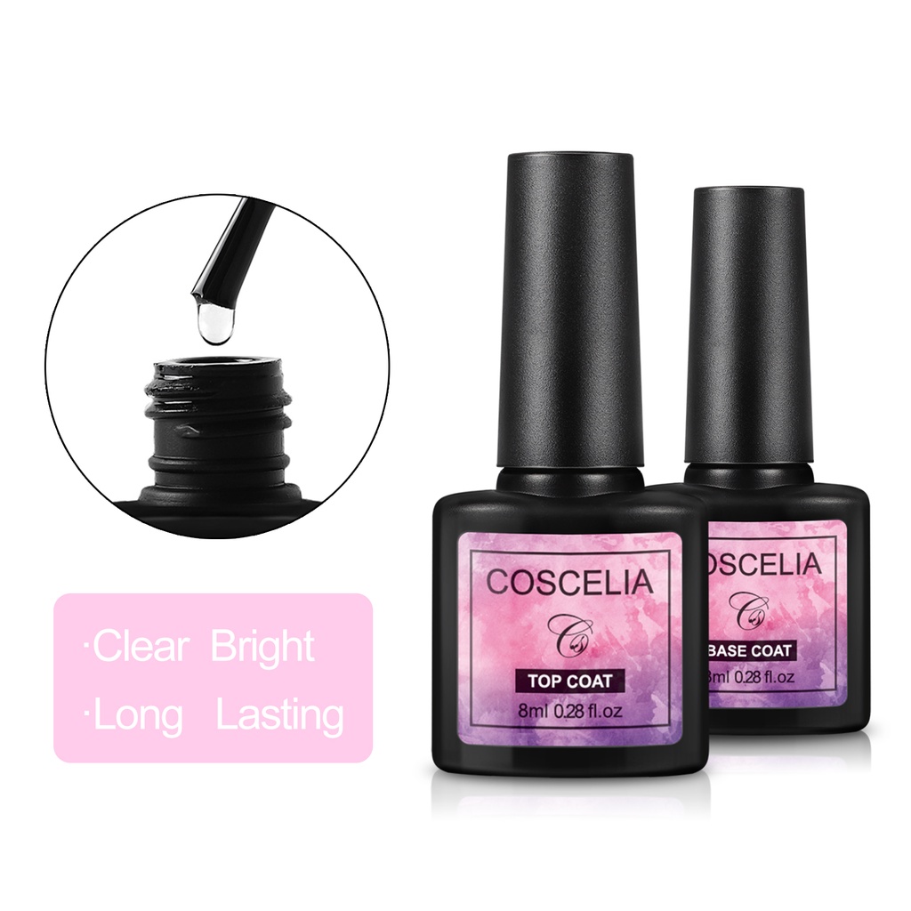 1 Chai Gel Phủ / Sơn Phủ Móng Tay / Sơn Phủ Móng Tay / Sơn Phủ Móng Tay Lâu Trôi 8ml