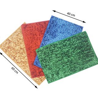 Combo thảm san hô bóng cao cấp size 40x60 cm