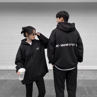 Áo signature hoodie chất liệu nỉ lót bông form oversized unisex nam nữ 89 simplify